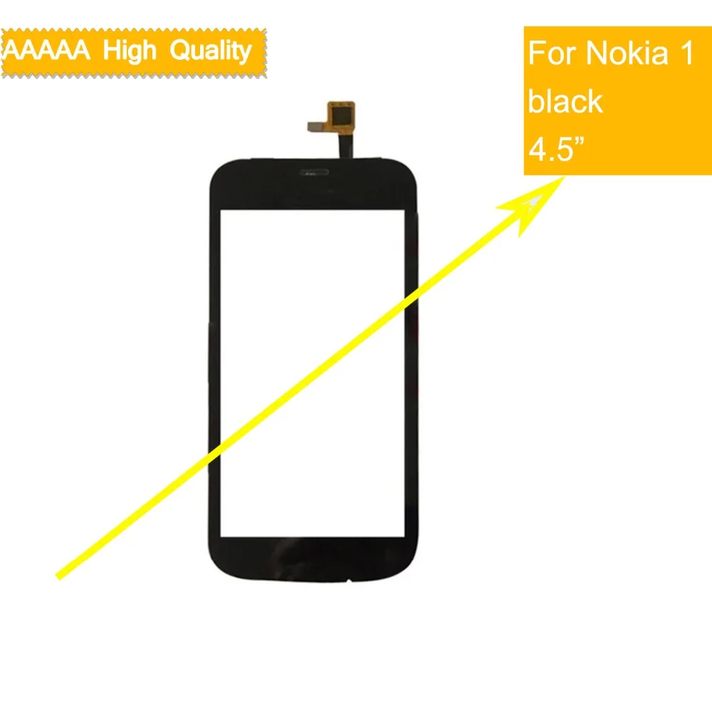 Сенсорный экран для Nokia 1 N1 Nokia1 сенсорный дигитайзер с рамкой стеклянный объектив