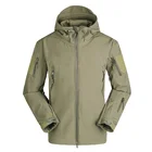 Мужская теплая флисовая тактическая куртка, уличная спортивная куртка, ветровка в стиле милитари для пеших прогулок, скалолазания, охоты, треккинга, VA166