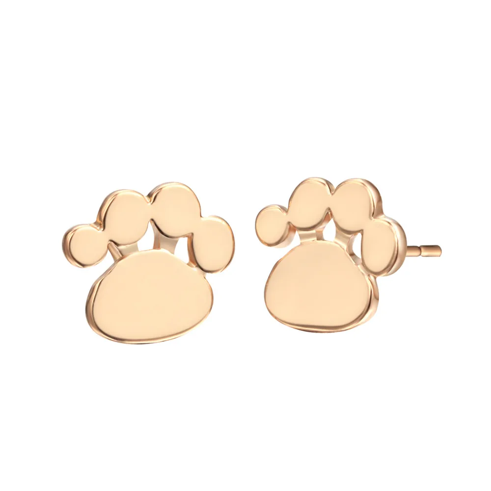 Милые серьги QIAMNI в форме сердца кошки собаки щенка|stud earrings|earrings christmasanimal piercings |