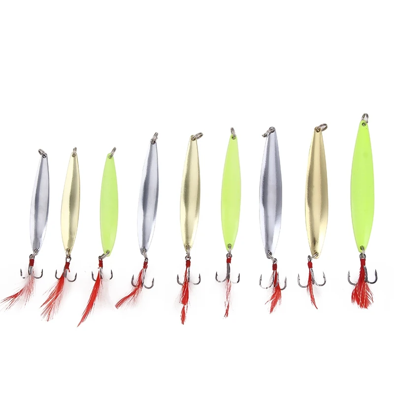 SEAPESCA 1 шт. 10 г/15 г/20 г металлическая ложка приманка рыболовная Pesca Peche Wobblers Isca