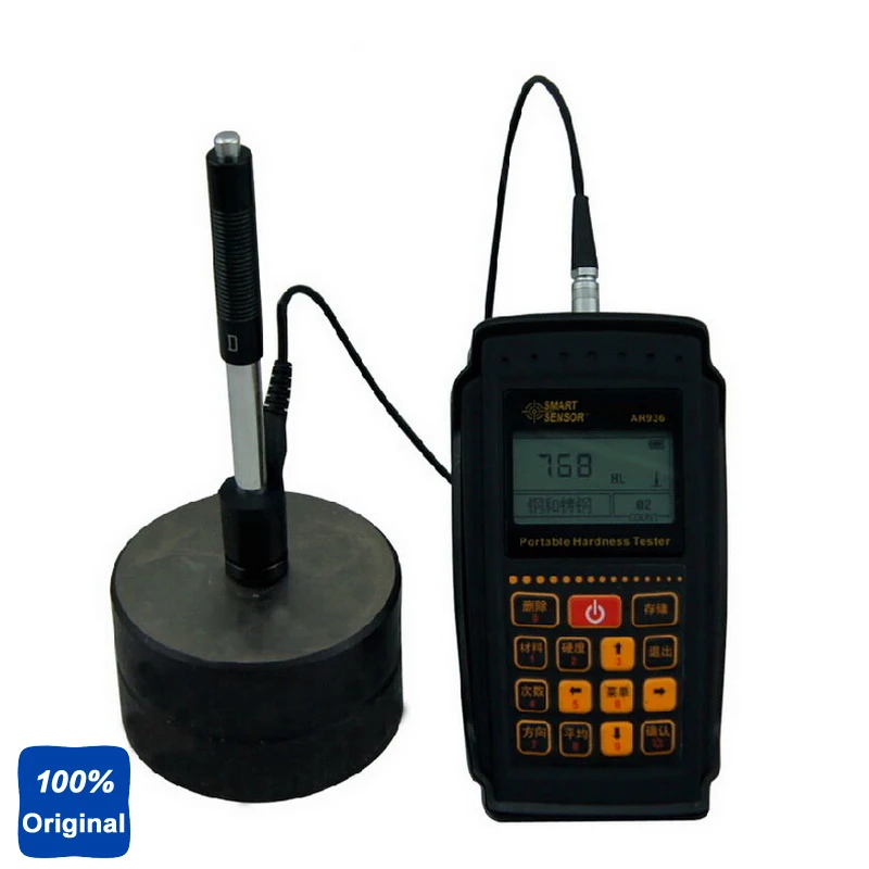 Портативный Измеритель Твердости AR936 измеритель твердости Leeb HL HB HRC HRA HV HS|leeb hardness