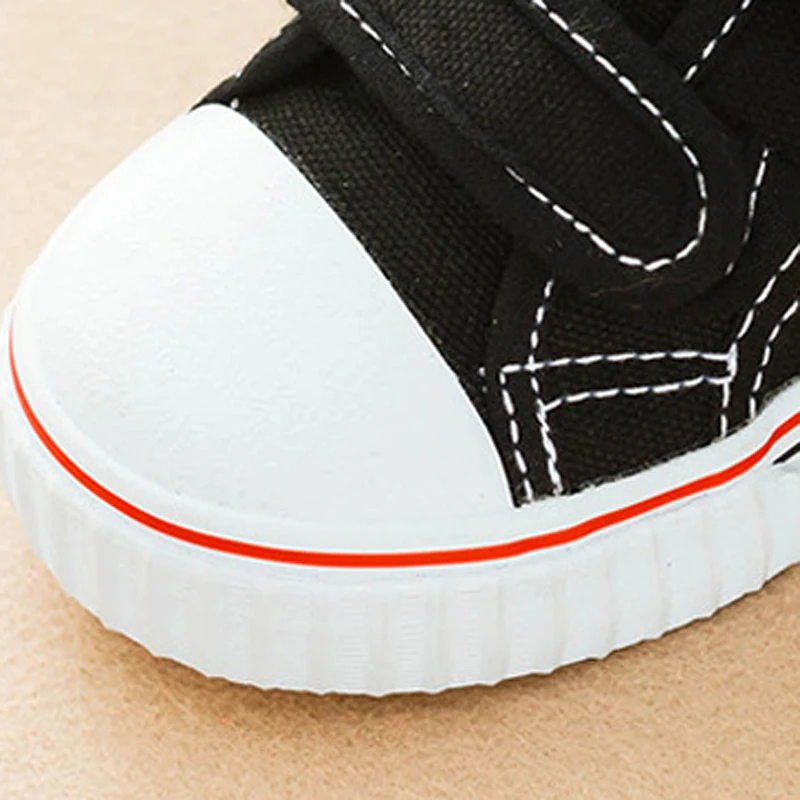 2018 Spring Autumn Kids Canvas Shoes New Fashion Boys Girls High Quality Casual Breathable Children Sneakers white black | Детская