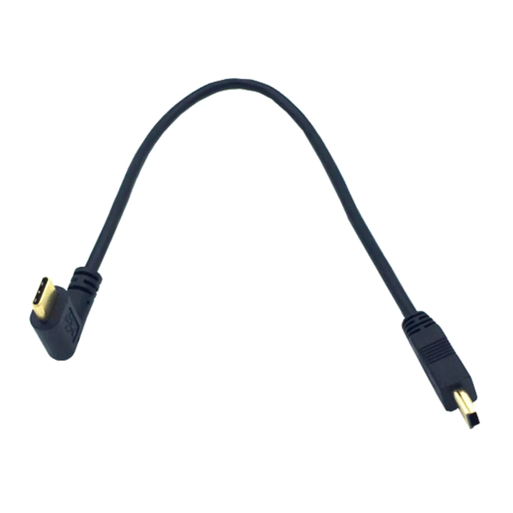 Высококачественная позолоченная штепсельная вилка 20 см с разъемом USB 3 1 Type-c и Mini 2