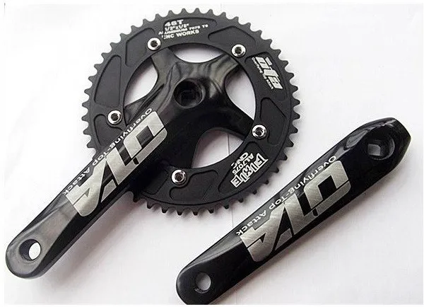 7075 48T набор кривошипов fixie для велосипеда Односкоростной дорожного и