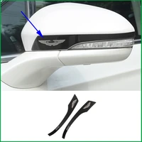 car styling stainless steel door side rearview mirror cover sticker trim for ford mondeo fusion 2013 2018 auto accessories