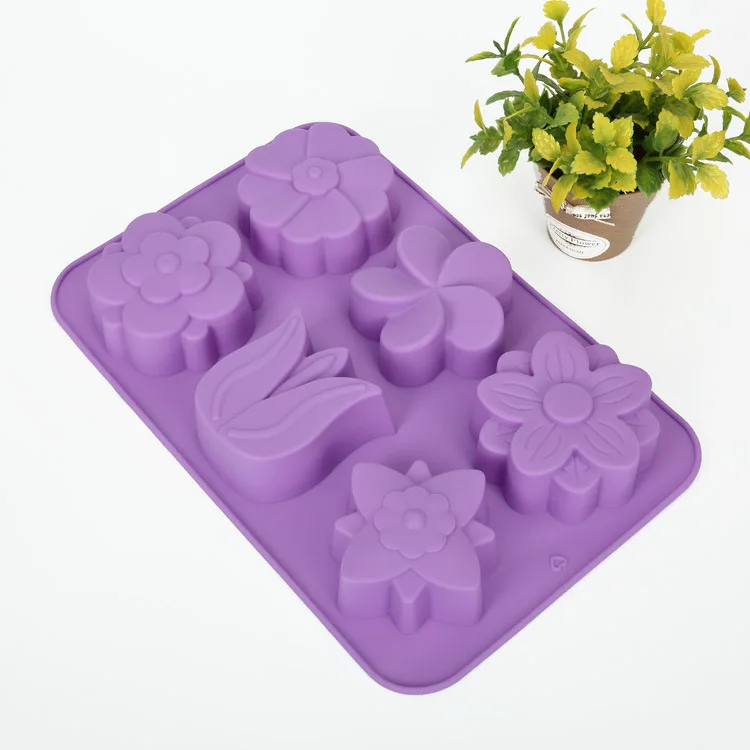3D цветок тюльпана силиконовая форма для мыла DIY Инструменты для украшения торта шоколадная помадка confeitaria форма для выпечки аксессуары