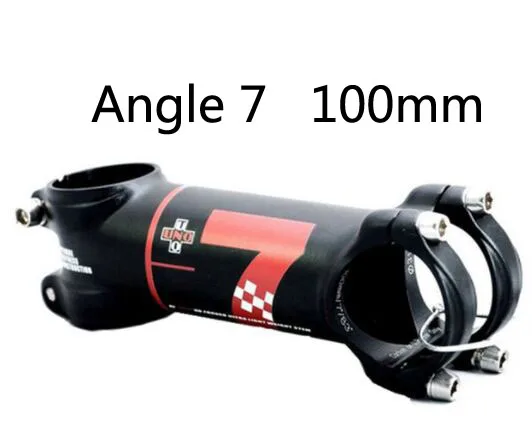 Angle 7 100mm UNO 7 вынос руля велосипеда вынос руля MTB дорожный велосипедный вынос руля 31,8 угол 7/17*70/80/90/100/110/120/130 мм Bicicleta potencia Велоспорт части - Цвет: Angle 7 100mm