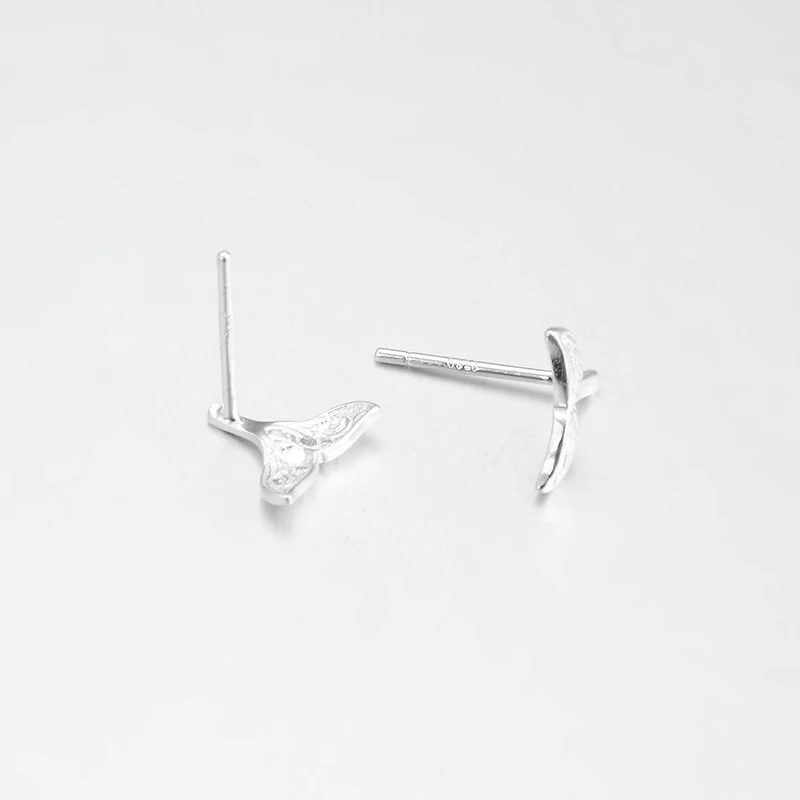 Новый 925 пробы серебро DIY красивый рыбий хвост форма для подарок девочек тонкой