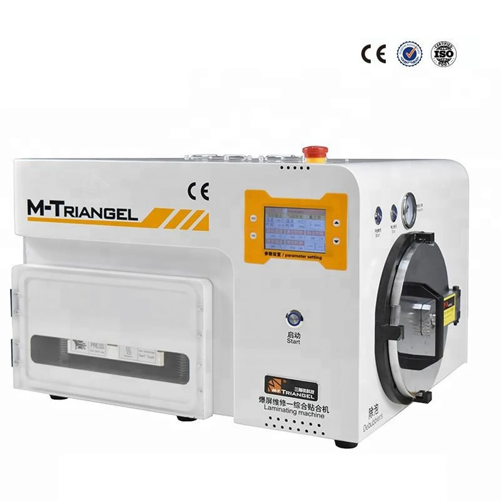 Встроенная вакуумная машина для удаления пузырьков ламинирующая M Triangel MT 2017 OCA