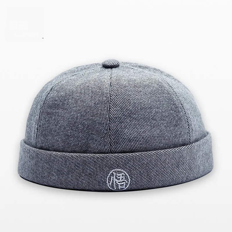 Мужская и женская винтажная Кепка JAMONT Skullcap уличная в стиле хип хоп одноцветные