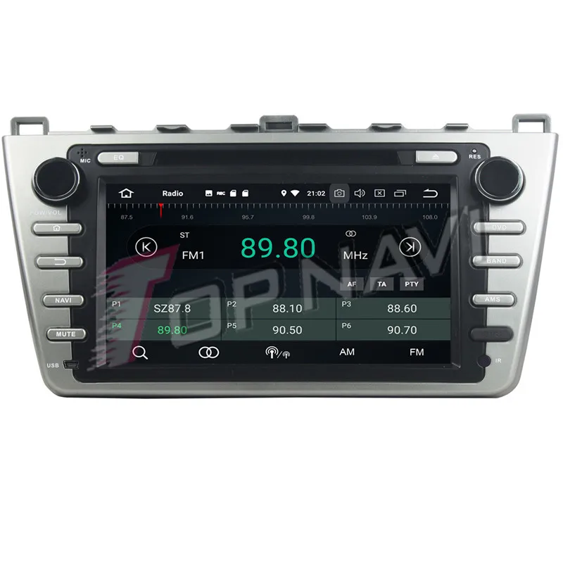 Автомобильный GPS навигатор TOPNAVI Восьмиядерный Android 9 0 для MAZDA 6 Mazda Ruiyi Ultra 2008 2009 2010 2011