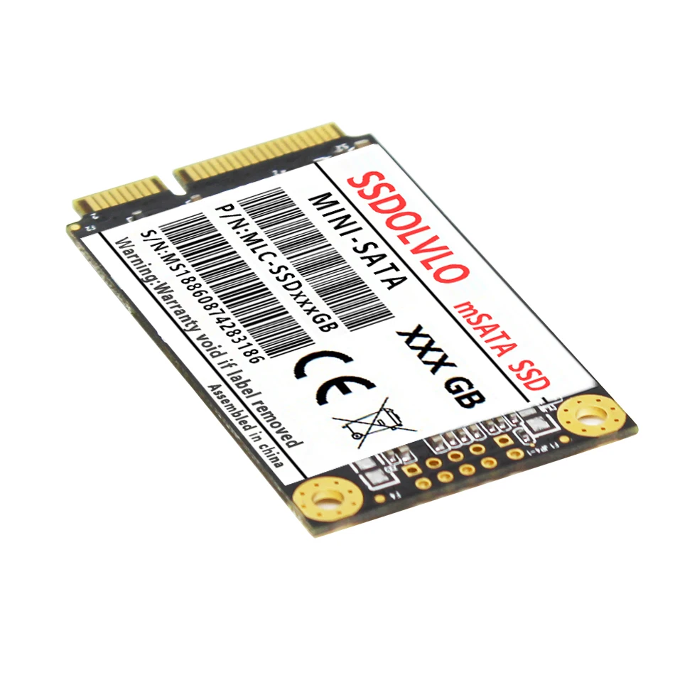 Твердотельный накопитель mSATA SSD SATA3 III 6 ГБ/сек. SATA II 32 Гб 64 128 ГБ 256 512 1 ТБ HD