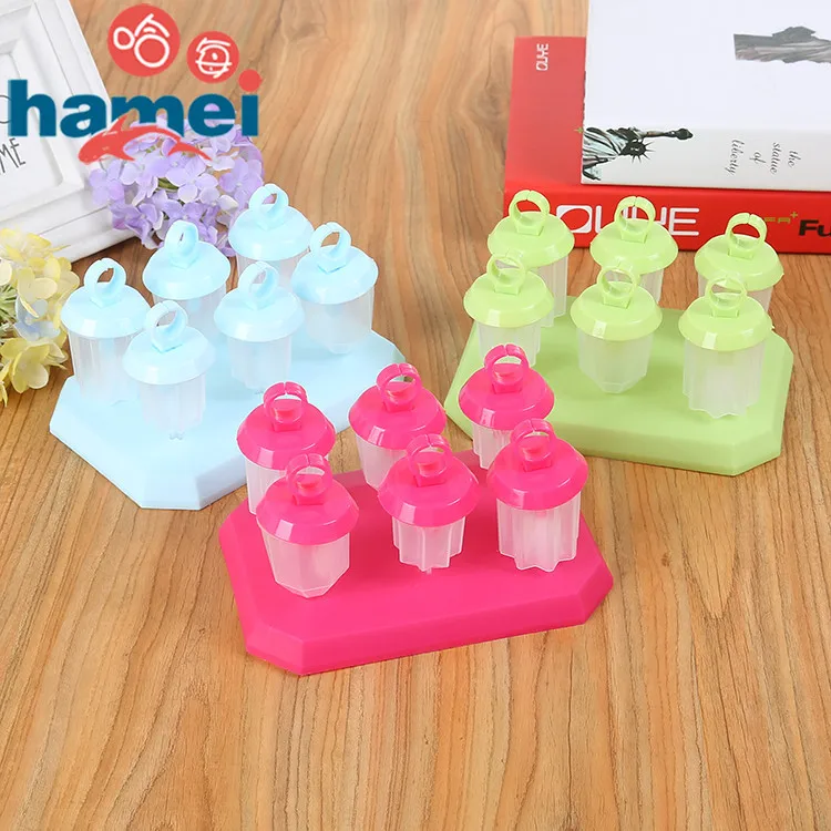 Self-Made Ice Rod Tool Ice-cream Mold Non-toxic Lattice Plastic Mould kitchen tool |