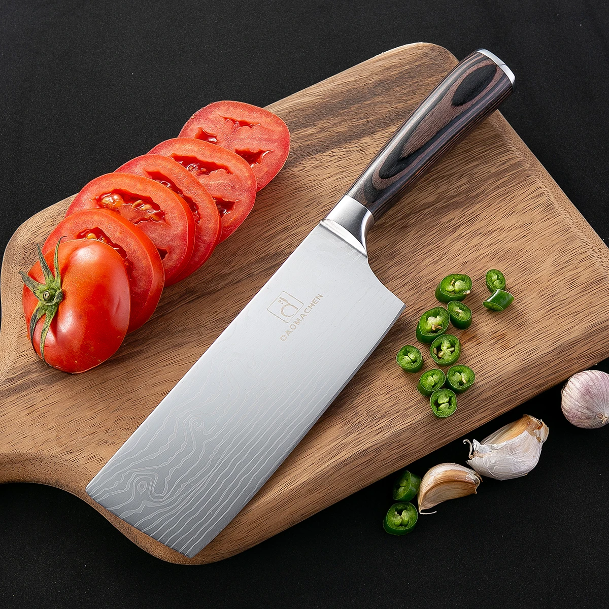 DAOMACHEN кухонный нож из нержавеющей стали для измельчения мяса с антипригарным