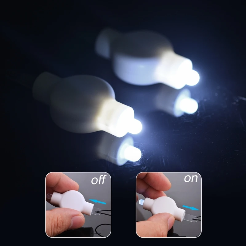 10 шт./компл. светодиодная светящаяся лампа с воздушным шаром мини ночник