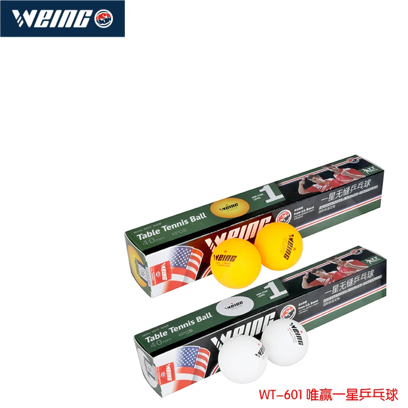 2018 горячие продажи WEING WT 601 профессиональные тренировочные мячи для пинг понга