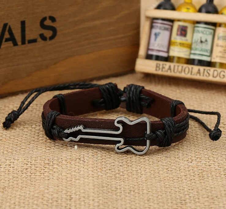 Дешевые регулируемые ювелирные изделия украшение браслетов браслеты гитара