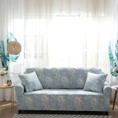 Sofa Cover 12 WLIARLEO чехол для дивана, большой эластичный чехол в пасторальном стиле, чехол для дивана с двумя/тремя/четырьмя сиденьями, чехлы для дивана, Декоративные Чехлы для дома - Цвет: Sofa Cover 12
