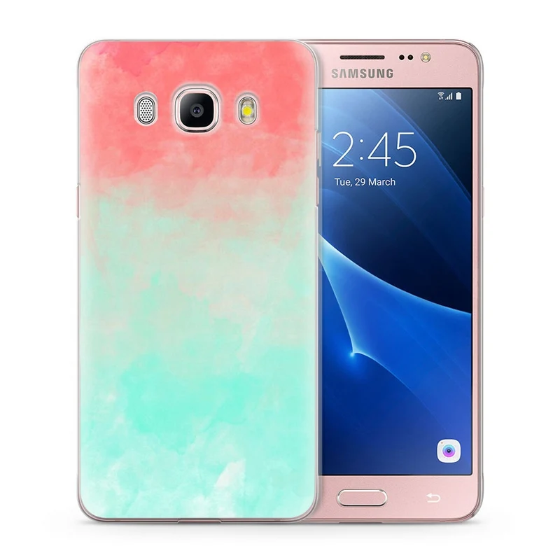 Чехол для Funda Samsung Galaxy J5 2016 чехол J510 J510F TPU Мягкий мраморный манлада окрашенный Q035 |