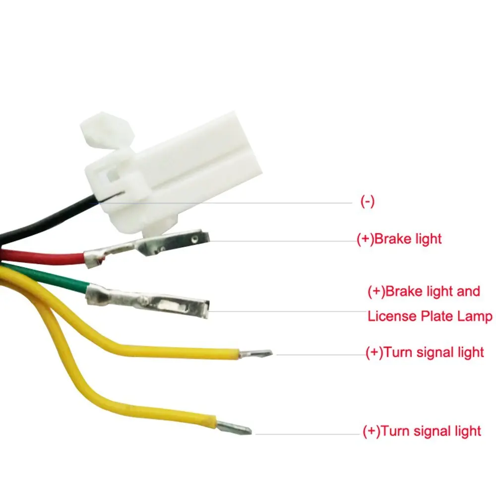 New LED Tail Light Turn Signal Night Train Rear Parking Stop Lamp motorcycle for Sportster XL 883 1200 FXD FLHRCI |