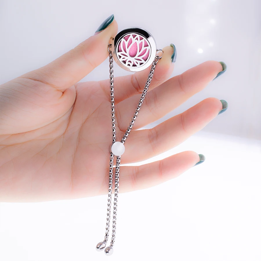 Браслет диффузор из нержавеющей стали для домашних животных милое эфирное масло