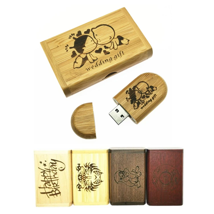 Usb-флеш-накопитель в деревянной коробке 4-64 Гб | Компьютеры и офис