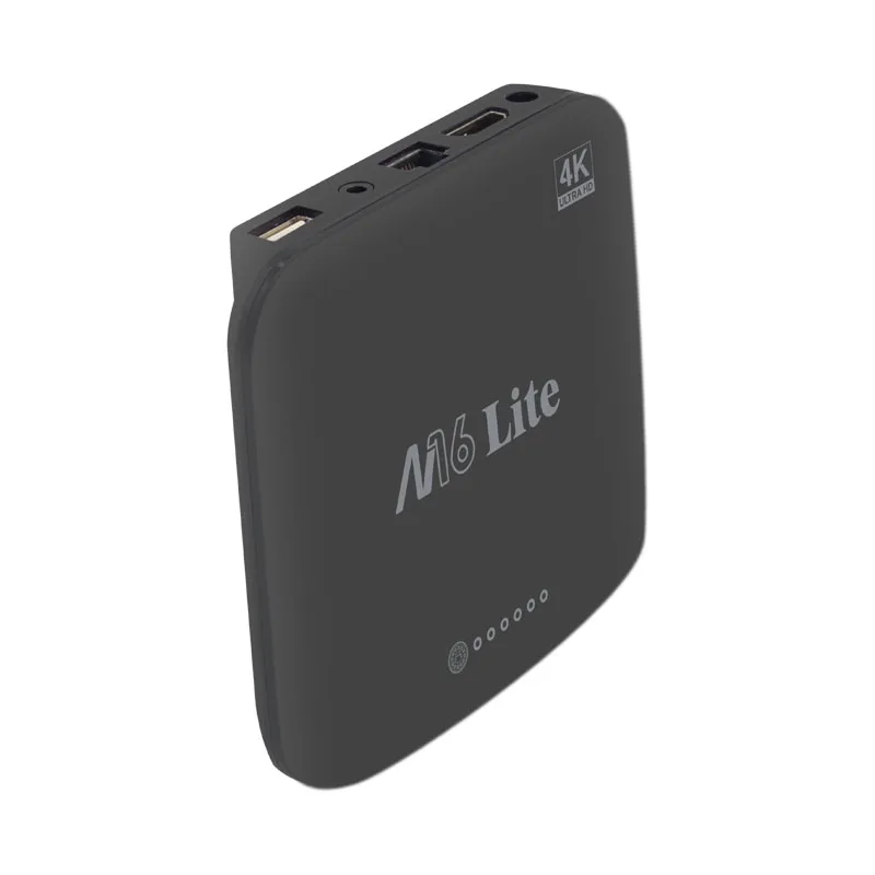 M16 Lite Mi tv Box S Android tv Box 7,1 4K HDR четырехъядерный 2 ГБ DDR3 Smart IP tv Box управление tv Box медиаплеер