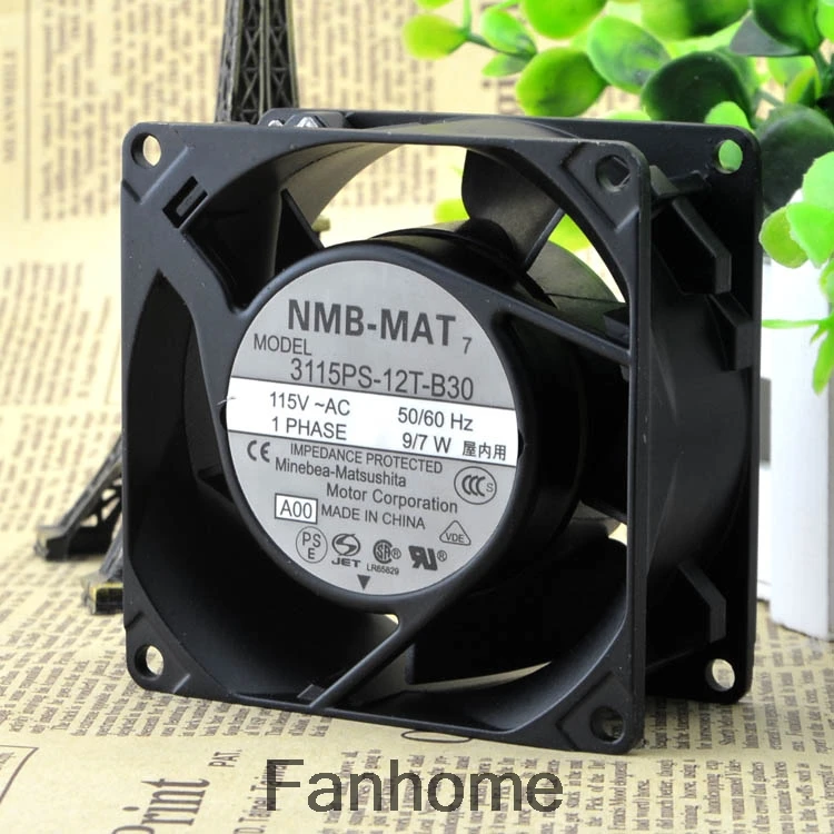 Для телефона 3115PS 12T B30 115 в 8038 промышленное оборудование алюминиевый вентилятор
