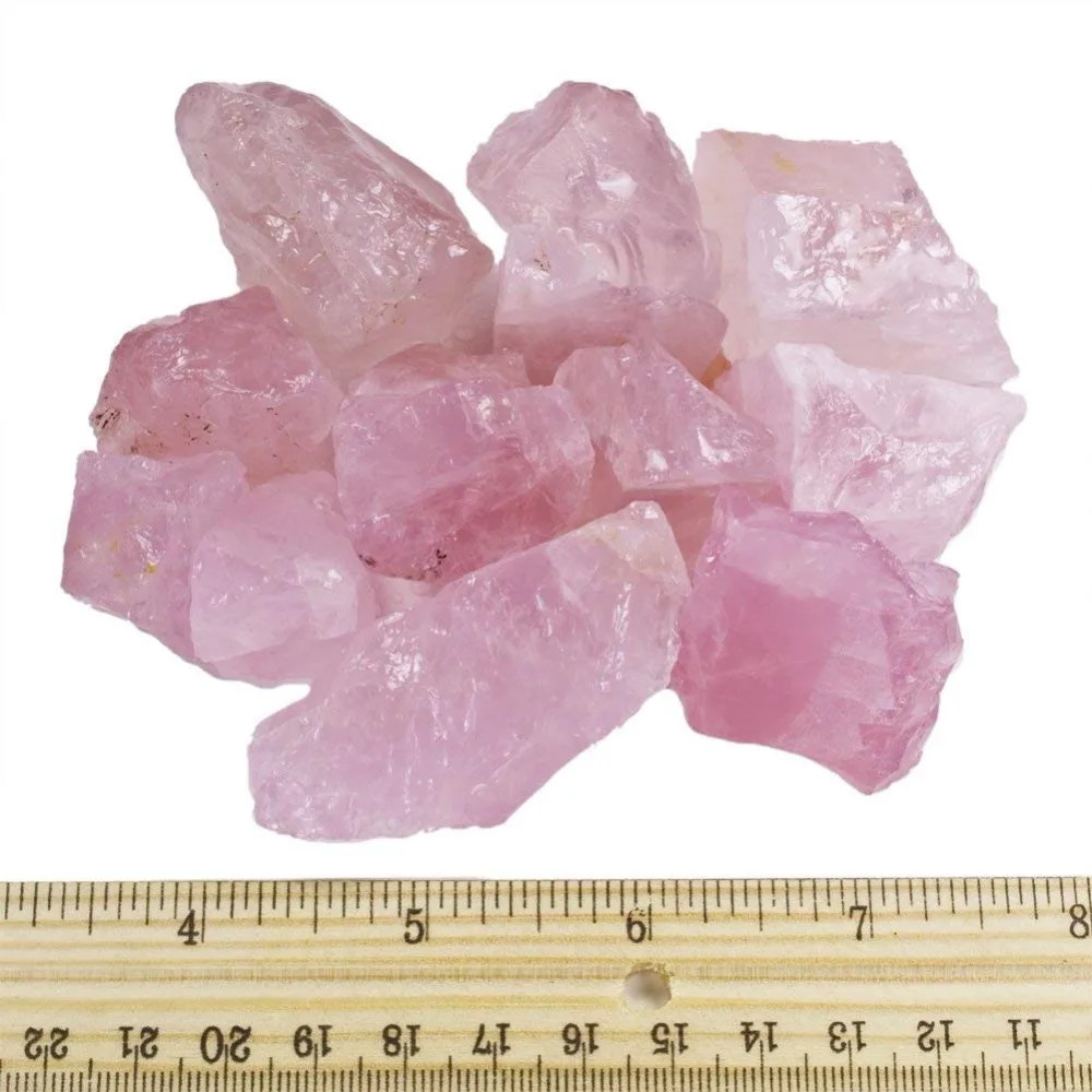 Натуральный розовый кварц необработанный большой объем для Wicca Reiki кристалл