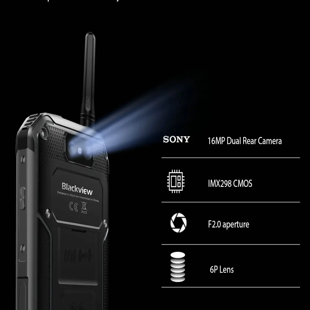 Смартфон Blackview BV9500 Pro прочный водонепроницаемый корпус степень защиты IP68 функция