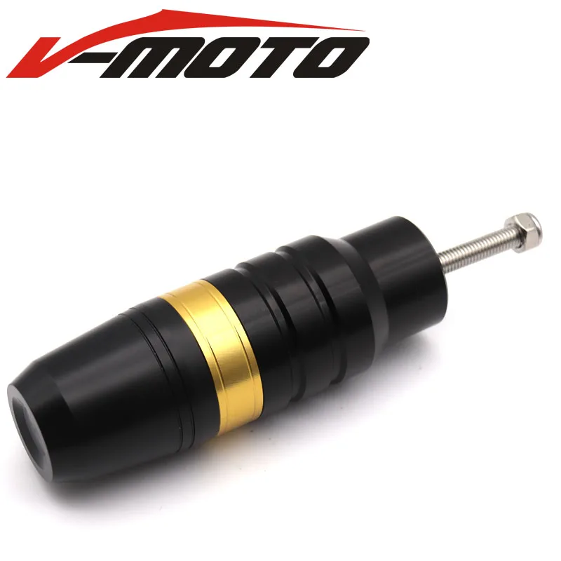 B GOLD Для SUZUKI DL250 GSX250R GW250F GW250S GW250 аксессуары для мотоциклов ЧПУ рамка Краш колодки выхлопные Ползунки Краш протектор - Цвет: B GOLD