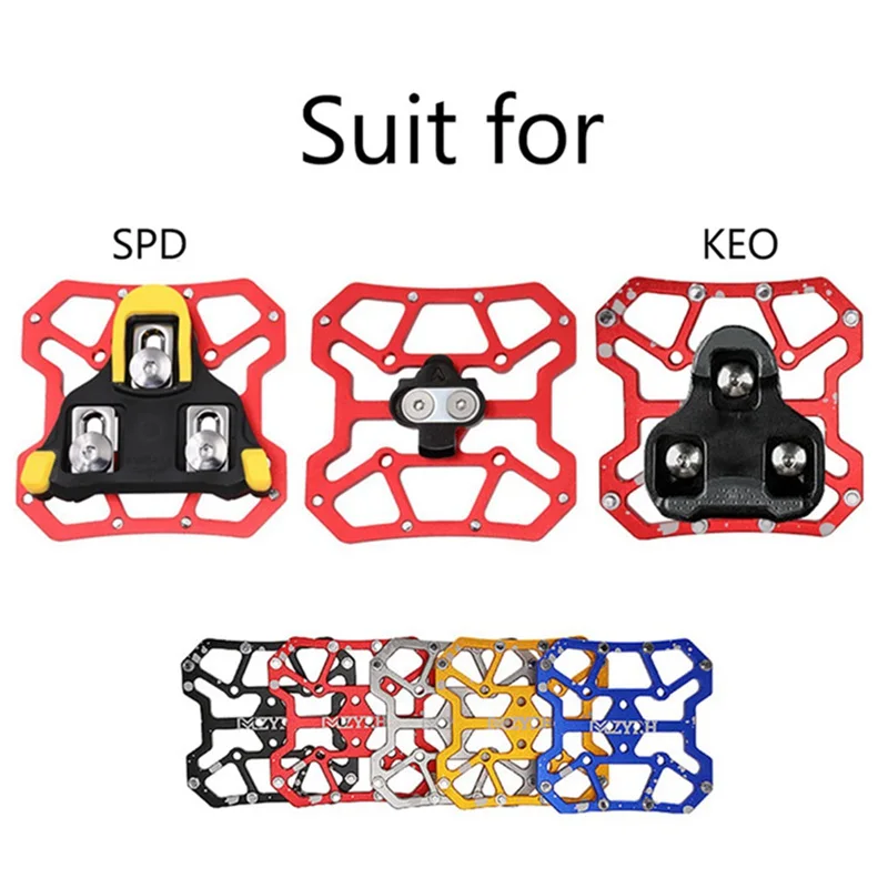 Педаль велосипедная из алюминиевого сплава плоская платформа-адаптер 2 шт. |