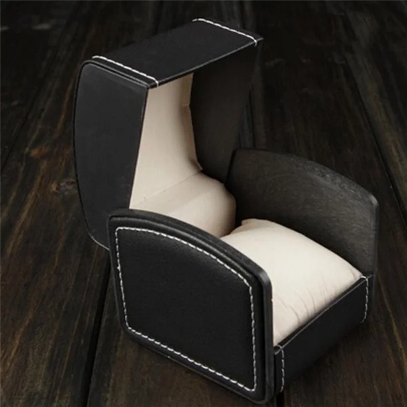 

Fashion PU Leather 1 Slots-10 Slots Watch Display Box Storage Holder Organizer Case