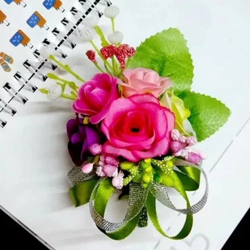 1 шт. свадебная бутоньерка для жениха крестного отца брошь аксессуары корсажа