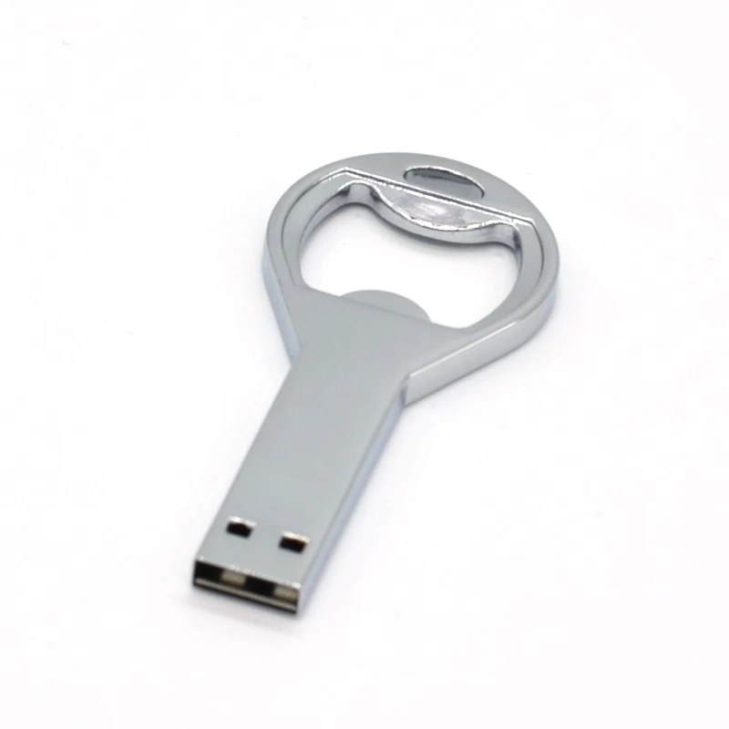 Горячая распродажа пива открывалка для бутылок цепочка ключей usb флеш-накопитель