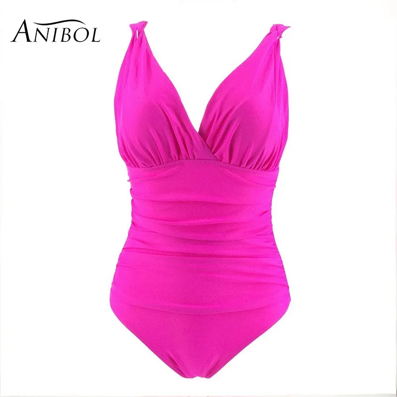 Женский слитный купальник с открытой спиной размеры до 4XL | Спорт и развлечения