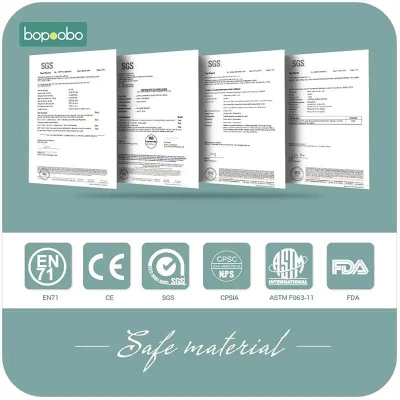 5 шт. детский деревянный Прорезыватель для зубов | Мать и ребенок