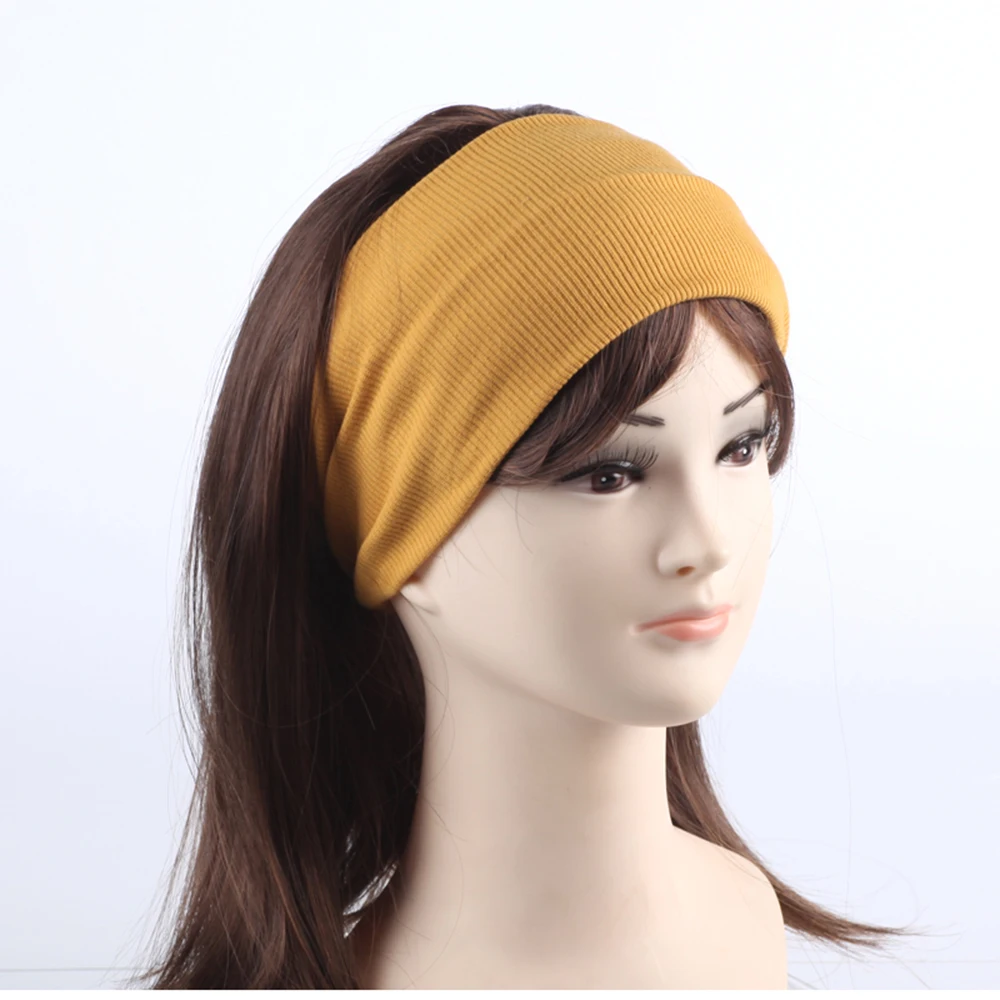 Женская однотонная повязка на голову 5 шт.|headband girl|women headbandhair accessories |