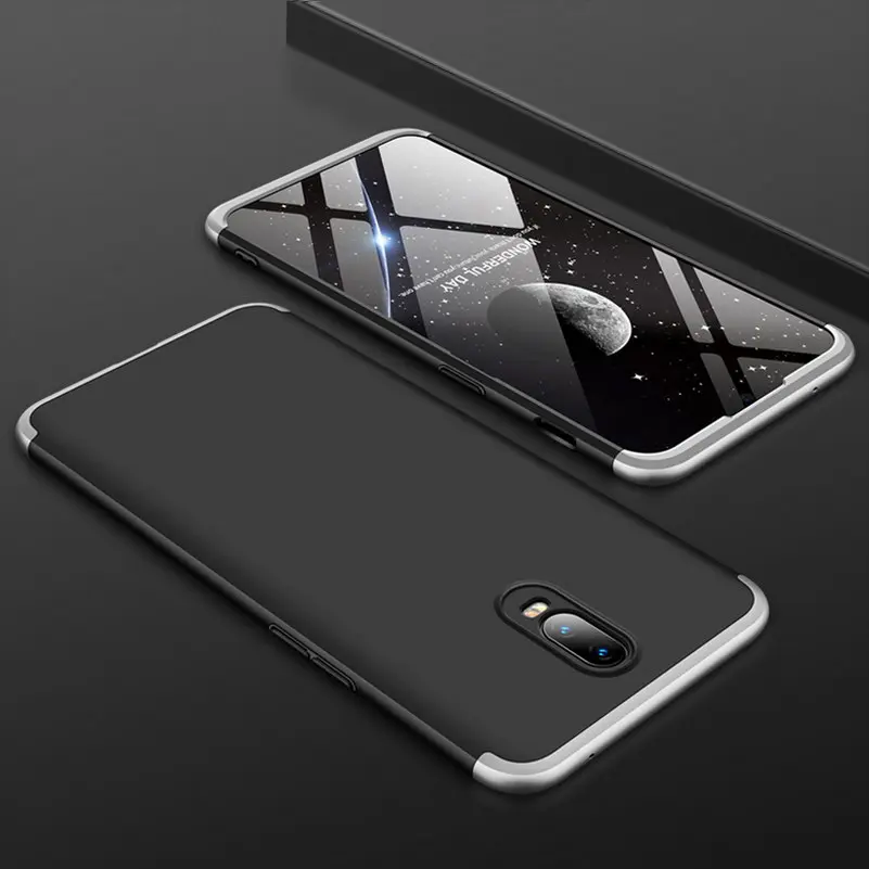 3-в-1 полный Защитный чехол для oneplus 6 T чехол на весь корпус чехол для задней крышки для One Plus 6 t oneplus 6 T 1+ 6 T жесткий чехол