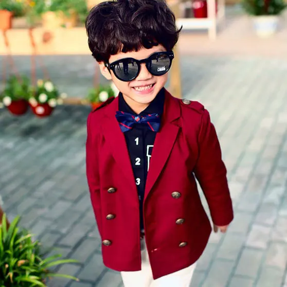 ActhInK/новый двубортный блейзер для мальчиков на свадьбу брендовый смокинг в