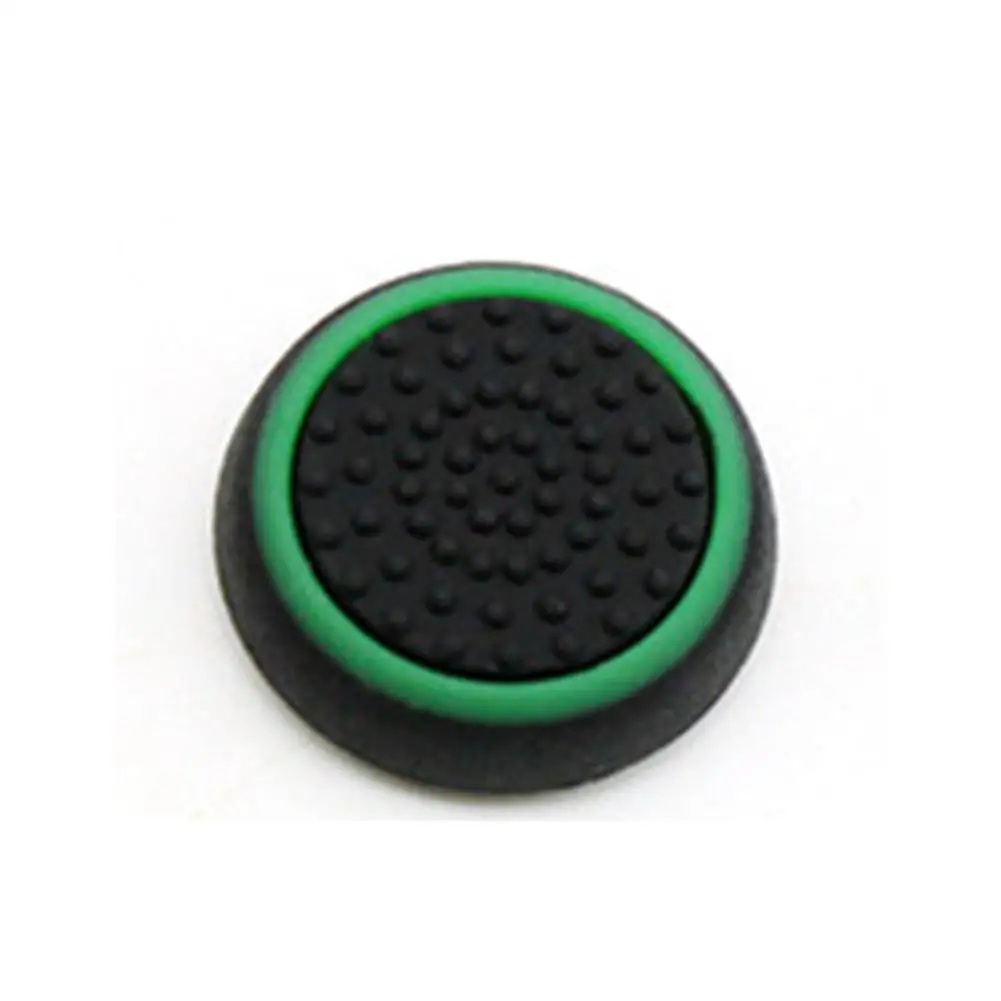 Black Green 4 шт. светящаяся игровая Ручка Джойстик Защитная крышка Ночная Кнопка колпачок s Силиконовые ручки s для xbox ONE X360 PS4 PS3 PS2 - Цвет: Black Green