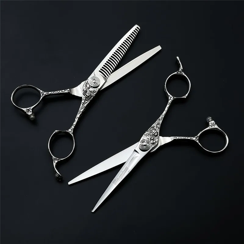 Профессиональные японские ножницы для стрижки волос Moontay из стали 440c 6 0 дюйма с