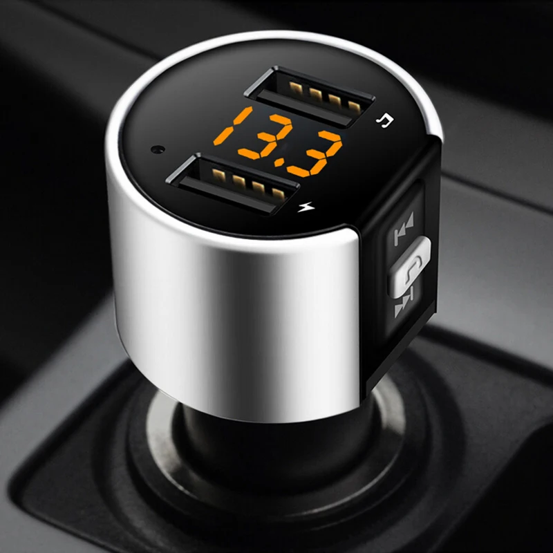 Bluetooth Fm модулятор для автомобиля Aux mp3 плеер Радио адаптер передатчик зарядное