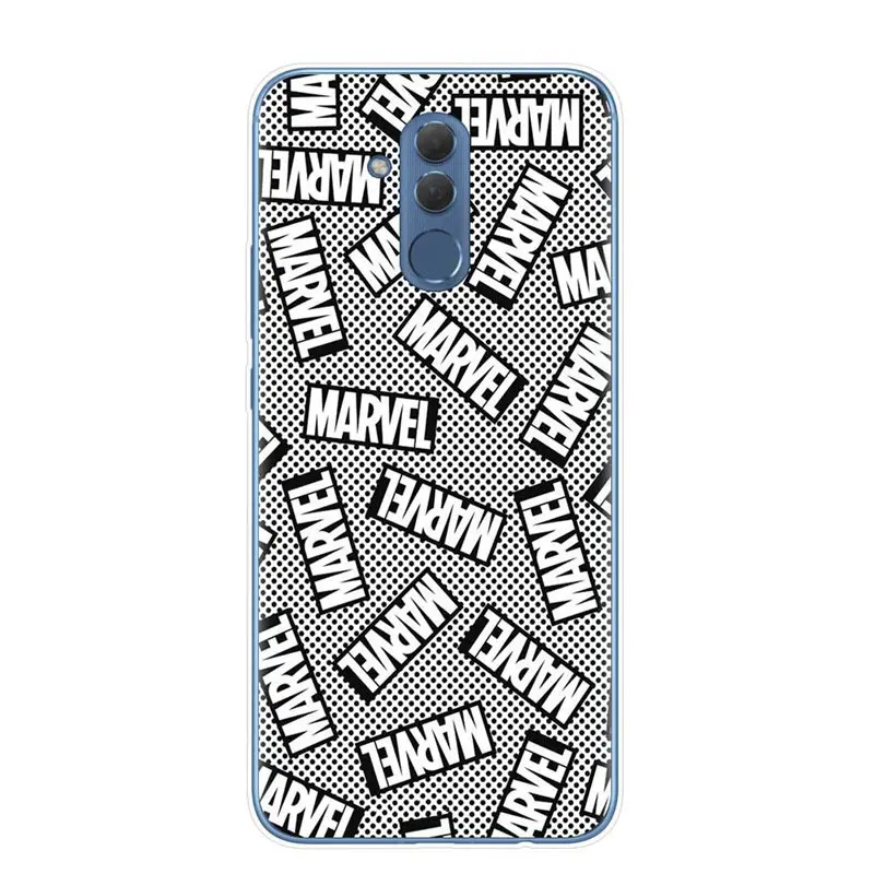 T6130 Marvel DC Comics Железный человек паук Джокер Бэтмен ТПУ чехол для телефона для huawei mate 10 20 Lite Pro Y5 Y6 Prime Y9 - Цвет: T6130