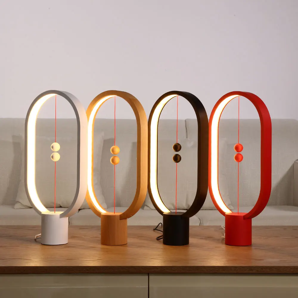 Heng балансная лампа светодиодный ночник с usb-питанием домашний Декор Спальня