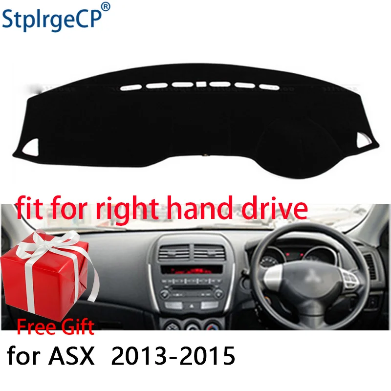 

Коврик для приборной панели автомобиля Mitsubishi ASX 2013-2018, коврик для приборной панели с правым приводом, аксессуары для приборной панели