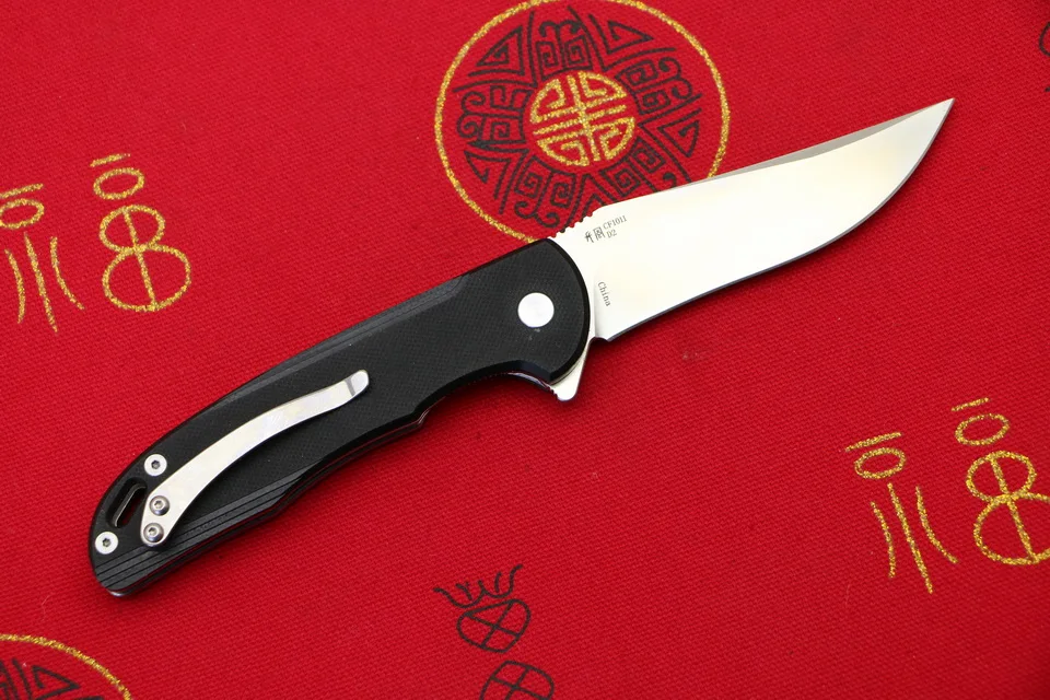 TIGEND CF1011 Флиппер складной нож D2 лезвие G10+ стальная ручка Кемпинг Охота Открытый выживания карманные Кухонные Ножи EDC инструменты
