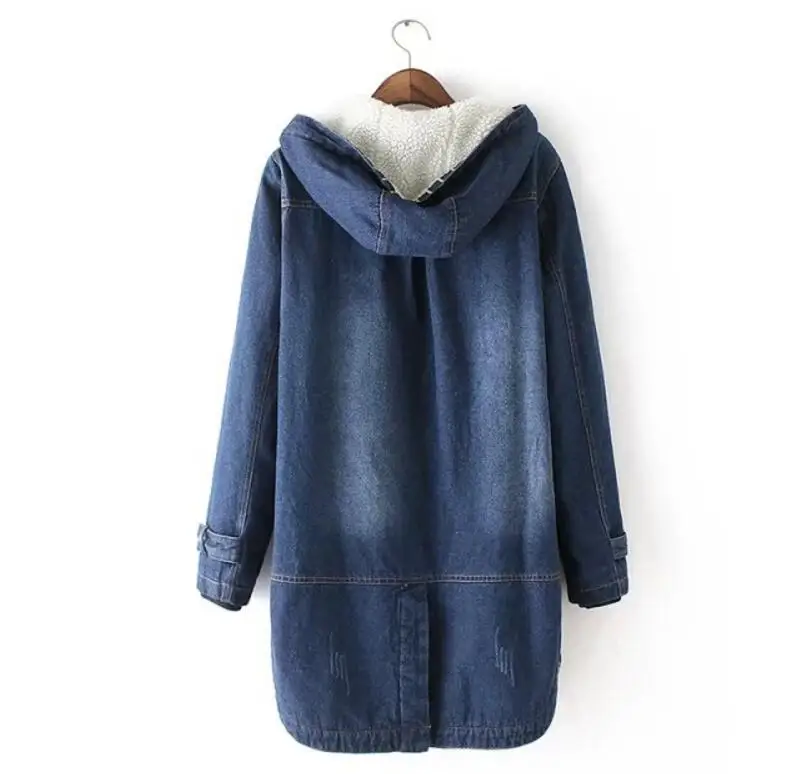 Женская джинсовая куртка весенняя осенняя зимняя теплая повседневная