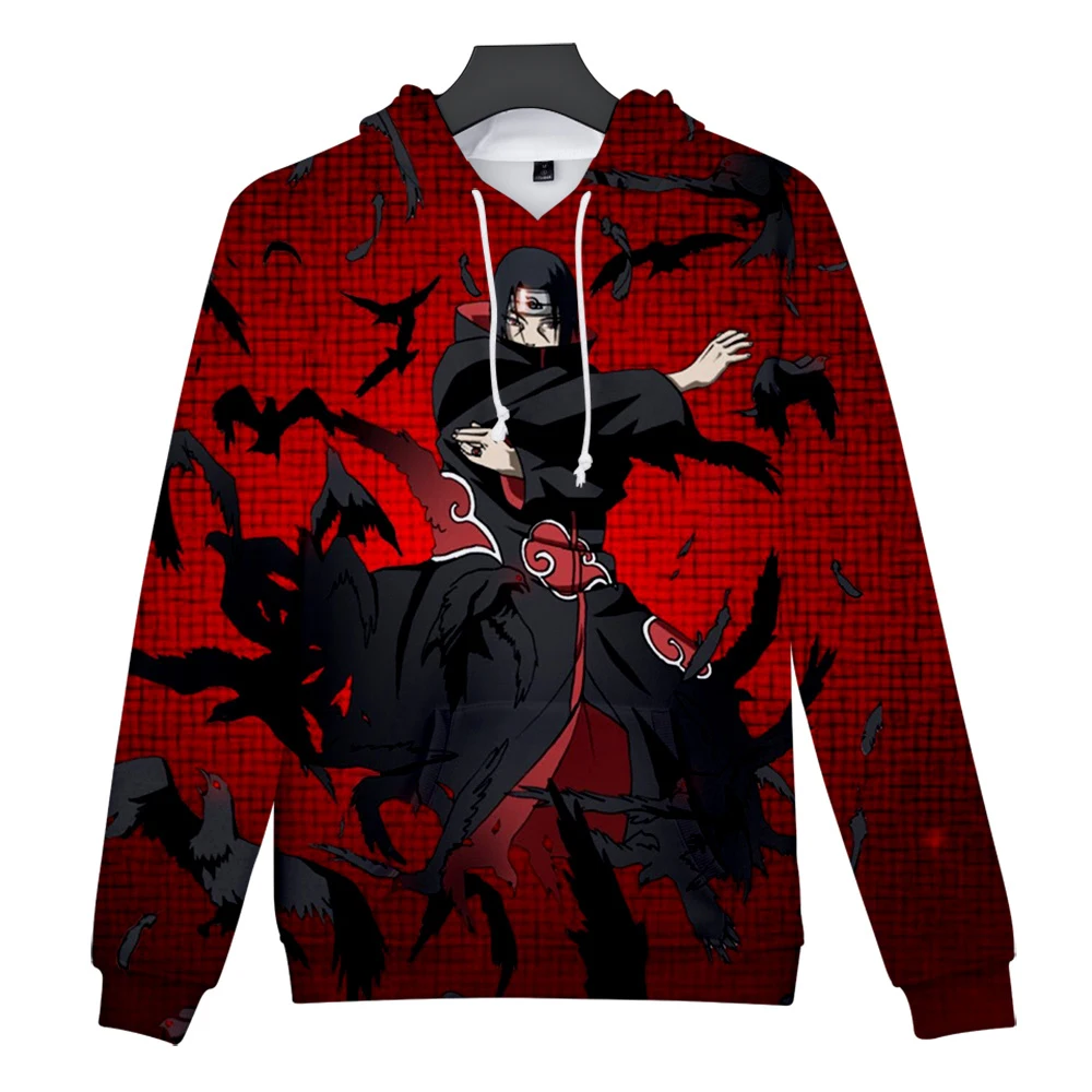 New 3D Printing Hoodie Anime Naruto Hooded Fashion Hip Hop Sweatshirt 3D Naruto Hoodies Men Pullovers Winter/Autumn Outwear