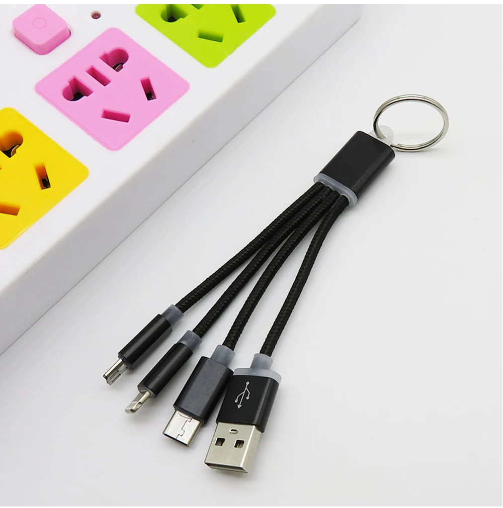 CBAOOO usb кабель 3 в 1,2 в 1 кабель для передачи данных Кабель зарядного устройства микро-usb usb type C кабель для iPhone X XR samsung Xiaomi Мобильный телефон